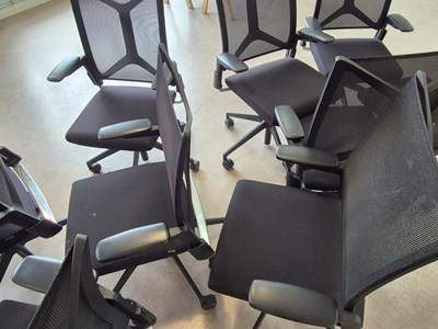 Los 520 - Bürodrehstühle (12x)