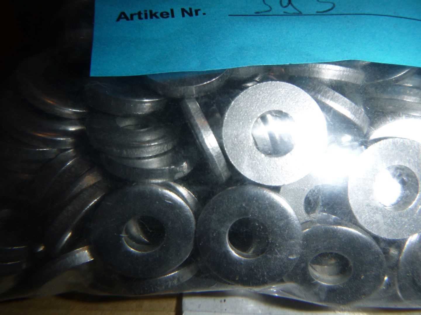Los 10 - Unterlegscheibe M6 DIN 7349, A2