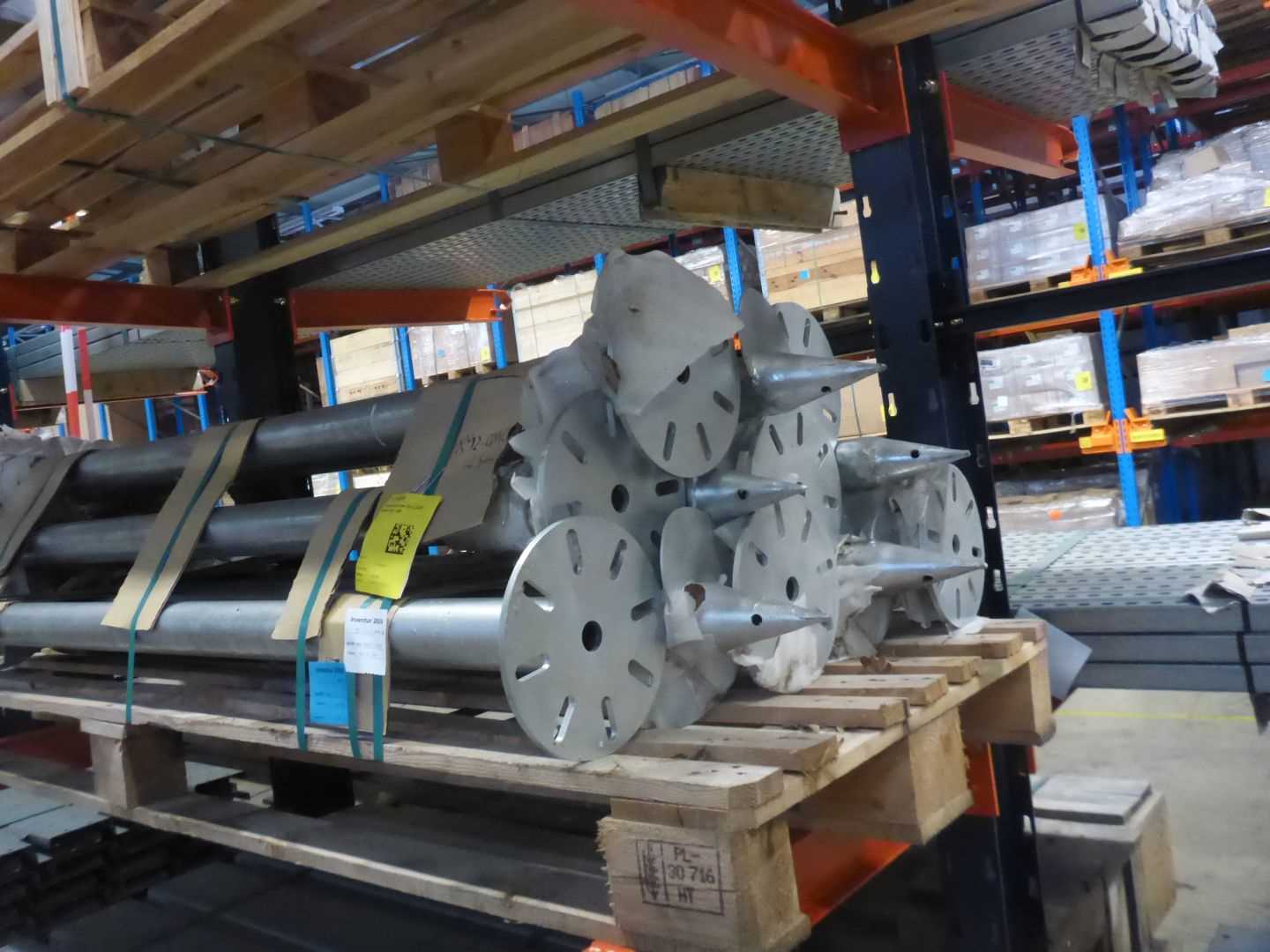 Los 46 - Ground Screw-76-3, Q345; blade size 240