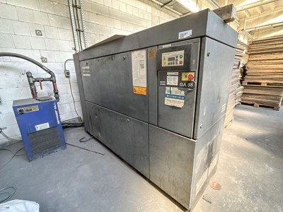 Los 201 - Schraubenkompressor Atlas Copco GA 55