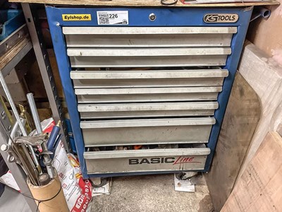Los 226 - Werkstattwagen KS Tools, mit Inhalt