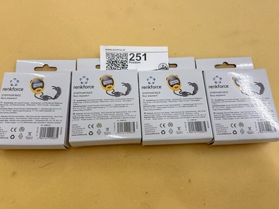Los 251 - Stoppuhren Renkforce (4x)