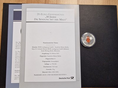 Los 472 - 20-Euro-Silber-Gedenkmünze