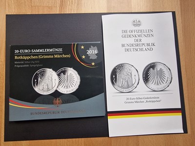 Los 520 - 20 Euro Silber-Gedenkmünze