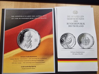 Los 525 - 10 Euro Gedenkmünze (2x)