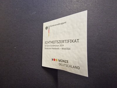 Los 538 - 50-Euro-Goldmünze