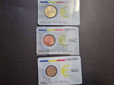 Los 562 - Euro-Münzkarten (3x)