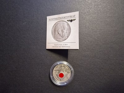 Los 587 - 2-Reichsmark-Silbermünze