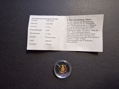 Los 588 - 2-Diners-Gold-Gedenkmünze