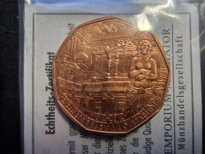Los 602 - 5-Euro-Kupfer-Gedenkmünze